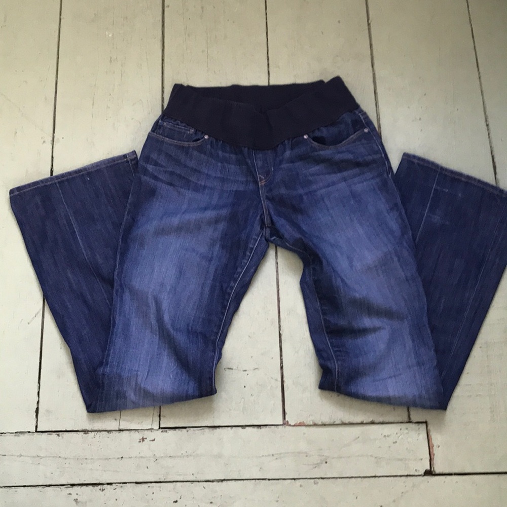 Maternity gap flare jeans size 29 long/8 long